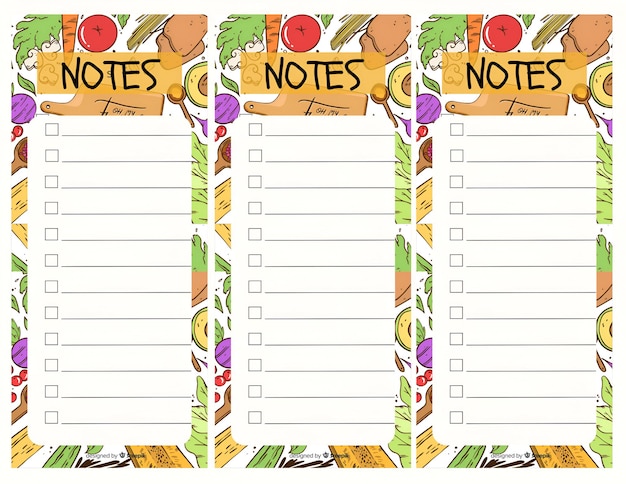 Libretos para la lista de compras Libretos de compras regalo para mamá