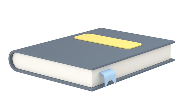 Libro 3D Cuaderno ilustrado en 3D