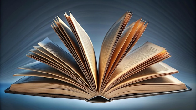 un libro abierto a la página 2 con las páginas abiertas