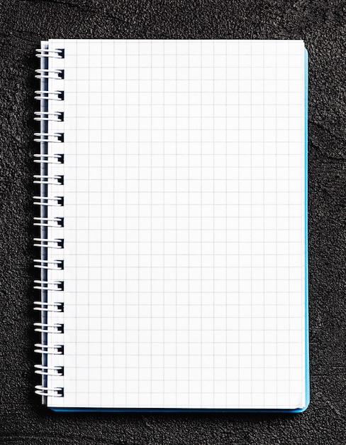 Libro blanco del cuaderno