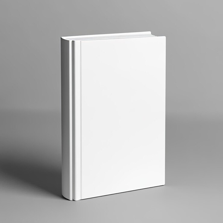 un libro blanco con una portada blanca que dice la portada