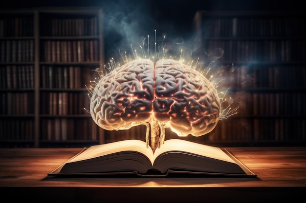 Un libro con cerebro