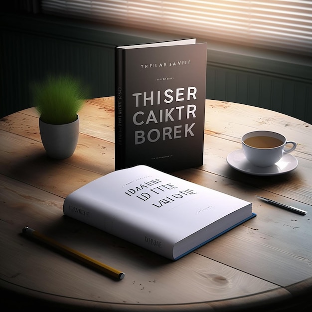 Un libro llamado trivet borower borown se encuentra en una mesa junto a una taza de café.