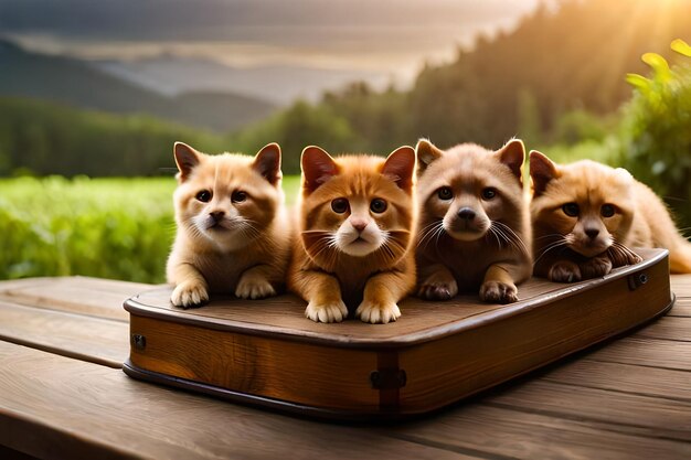 Foto un libro con un perro y un libro con las palabras gato y perro