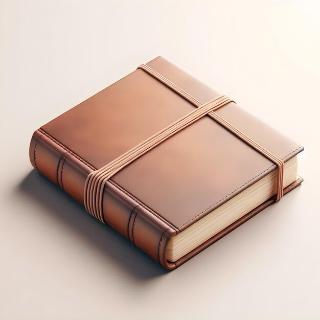 un libro con una portada marrón que dice el libro