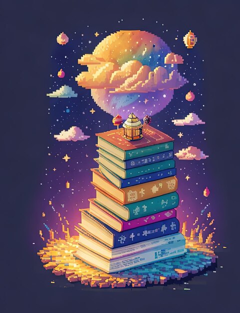 Libros Una torre del conocimiento Un viaje a través de páginas apiladas