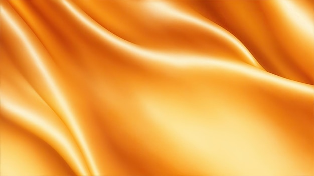 Lichtbraun, orange, gold, gelb, seidenes Satin, goldener Luxus, eleganter, abstrakter Hintergrund