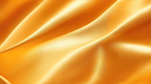 Lichtbraun, orange, gold, gelb, seidenes Satin, goldener Luxus, eleganter, abstrakter Hintergrund