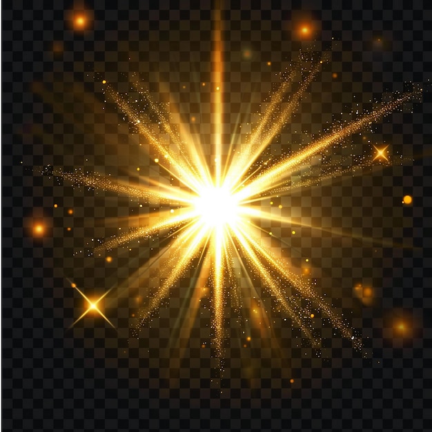 Lichtflare-Effekt Hintergrund