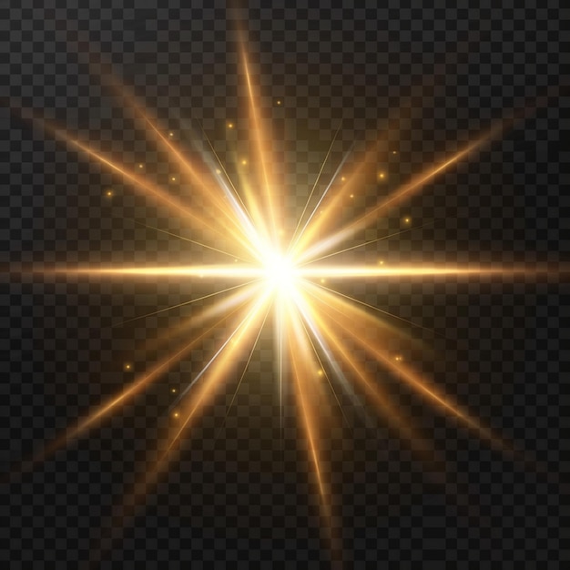 Lichtflare-Effekt Hintergrund