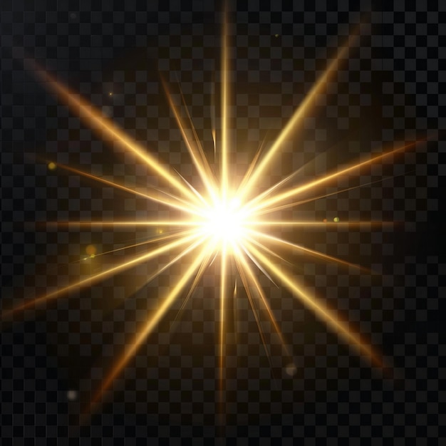 Lichtflare-Effekt Hintergrund