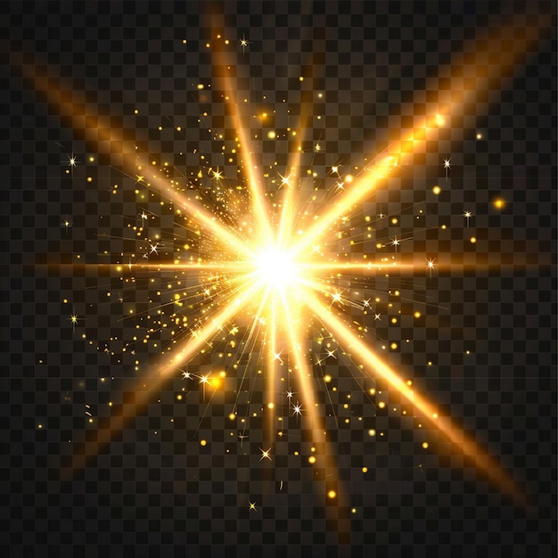 Lichtflare-Effekt Hintergrund
