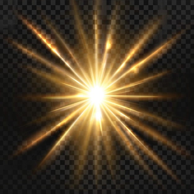 Lichtflare-Effekt Hintergrund