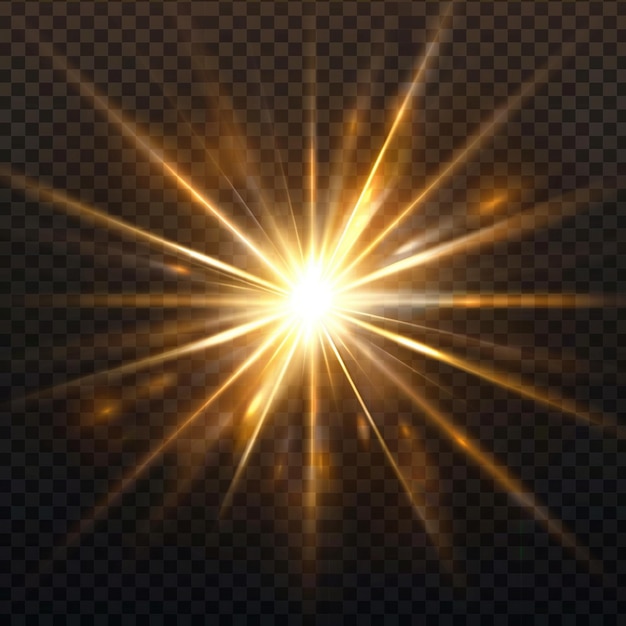 Lichtflare-Effekt Hintergrund