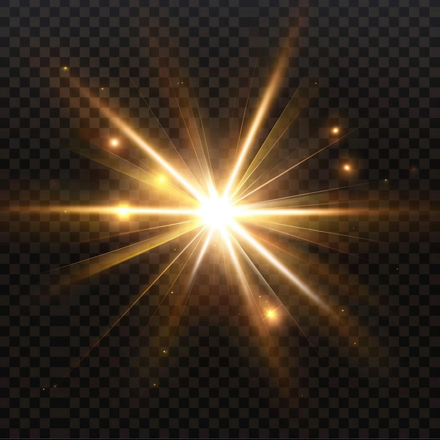 Lichtflare-Effekt Hintergrund