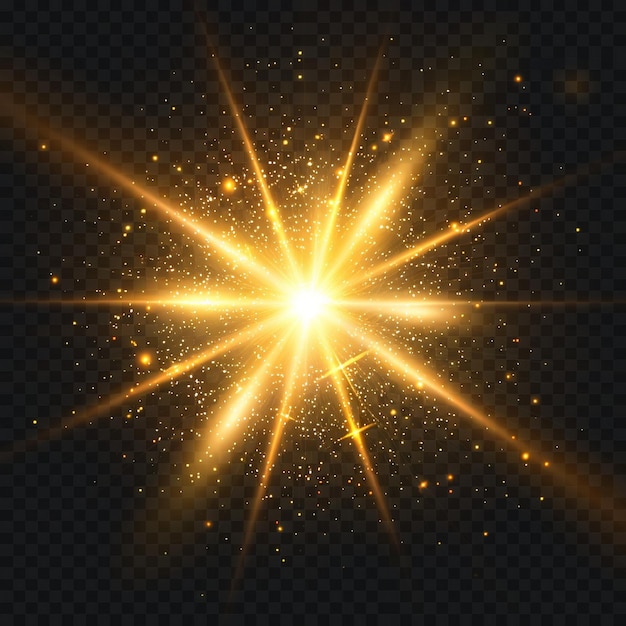 Lichtflare-Effekt Hintergrund