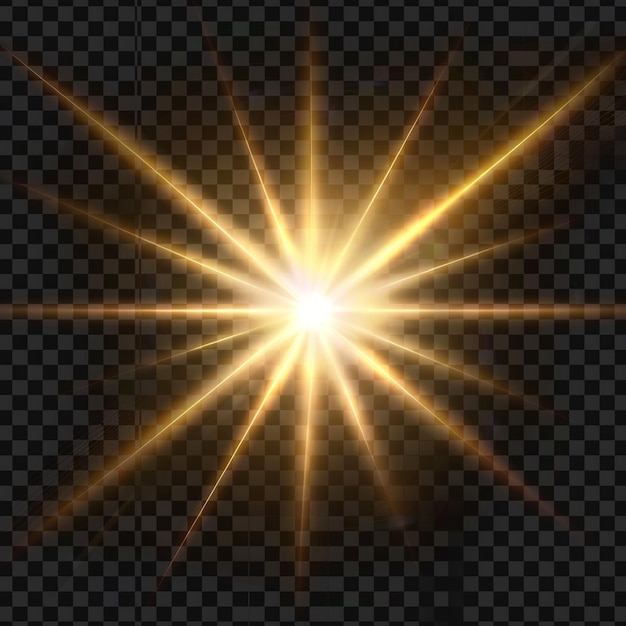 Lichtflare-Effekt Hintergrund