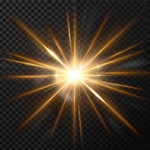 Lichtflare-Effekt Hintergrund
