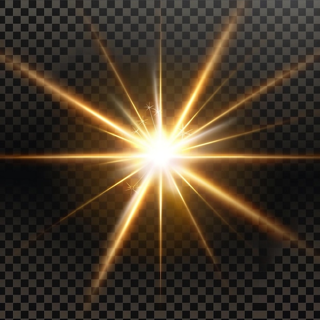 Lichtflare-Effekt Hintergrund