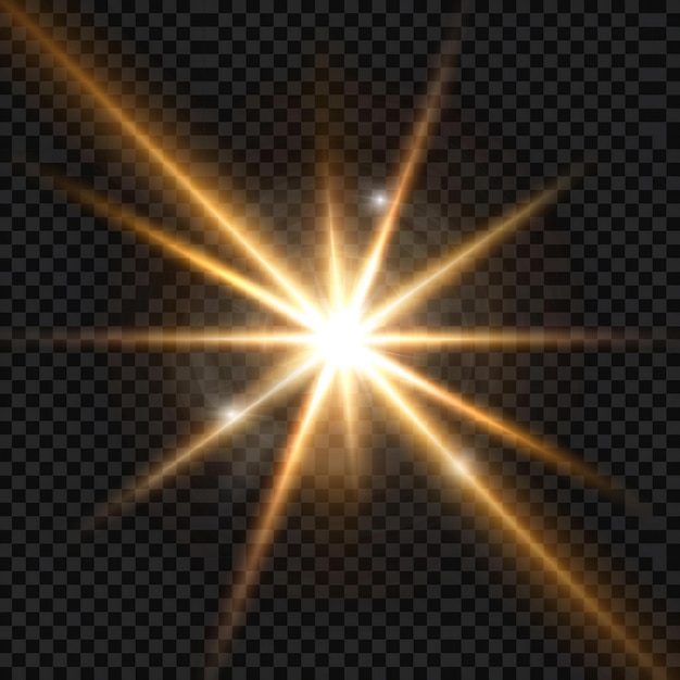 Lichtflare-Effekt Hintergrund