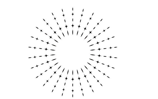 Lichtmotiv-Designrahmen im gotischen Stil