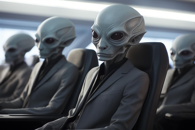 Líderes alienígenas em Conferências Galácticas