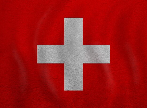 Liebe Schweiz Hintergrund der Schweizer Flagge