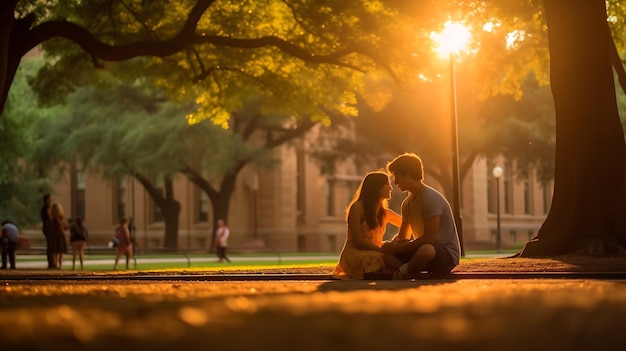 Liebesgeschichten über College-Romanze