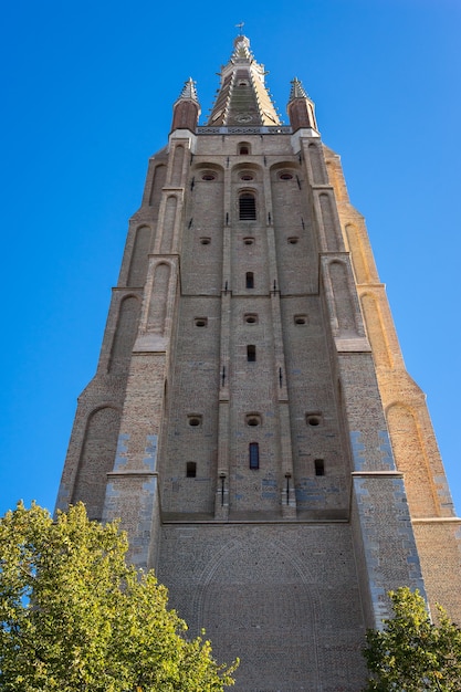 Liebfrauenkirche in Brügge Westflandern Belgien