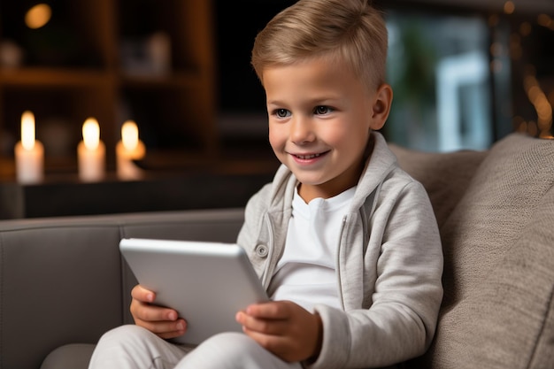 Foto ligação digital mãe feliz e família abraçando tecnologia inteligência artificial gerativa