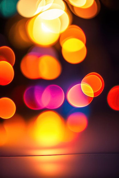 Light Bokeh background