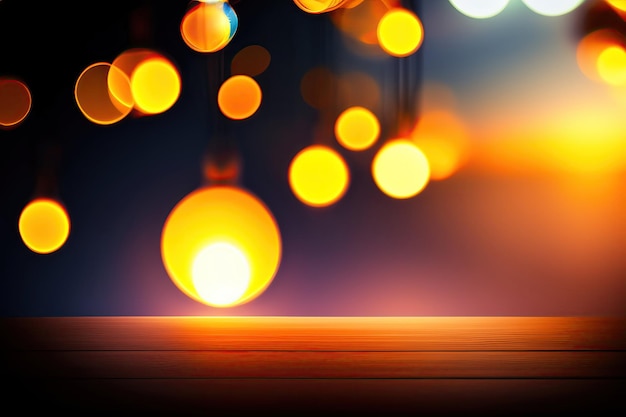 Light Bokeh background