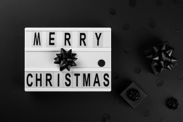 Lightbox com Feliz Natal