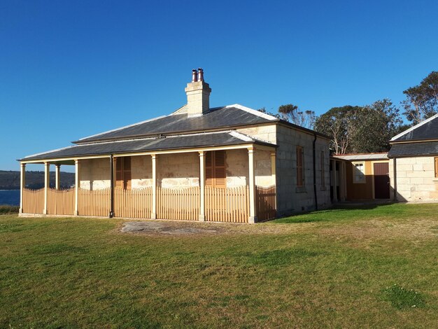 Lightkeeper's Cottages 1858 na S Head Heritage Trail Sydney 23 de agosto de 2019