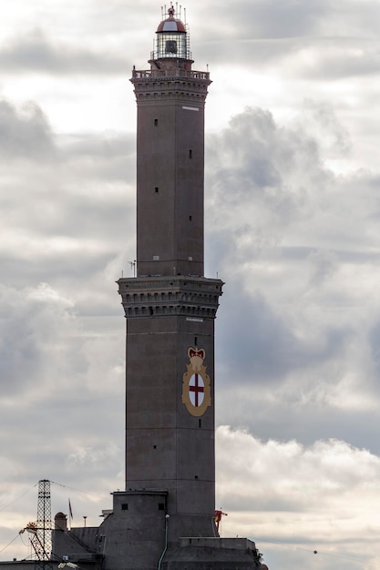 Lightouse Lanterna Genua Stadt Italien Symbol