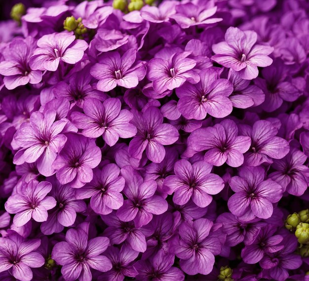 Lila Blütenhintergrund Nahaufnahme von rosa Blüten