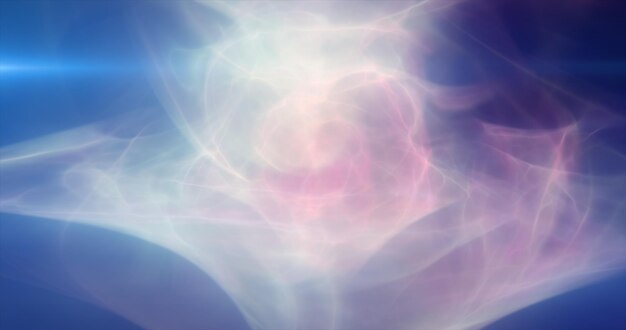 Foto lila energie kosmischer staub und wellenlinien futuristisch magisch leuchtend hell abstrakt hintergrund