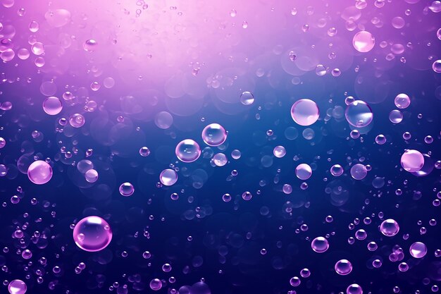 Lila Hintergrund mit Unterwasserblasen