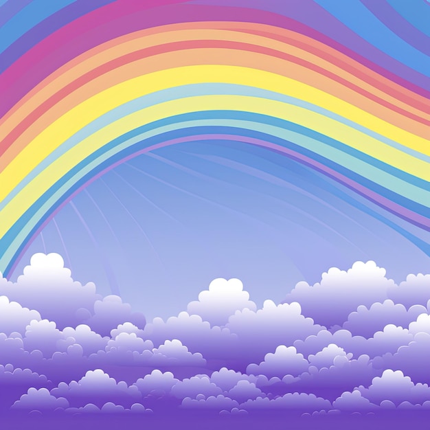 lila Regenbogenstreifen am Himmel Regenboge tapeten Regenbogs-Hintergrund