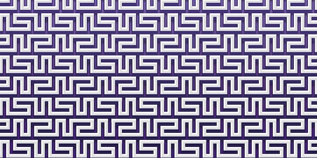 Lila und weiß Nahtloser geometrischer Musterhintergrund