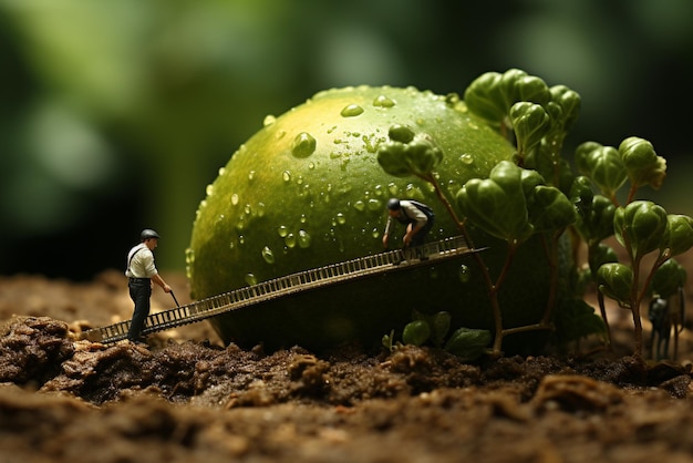 Lilliput de Gulliver Crea una cautivadora serie de fotografías macro con objetos cotidianos