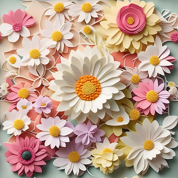 Lily Blume mit Vintage-Effekt