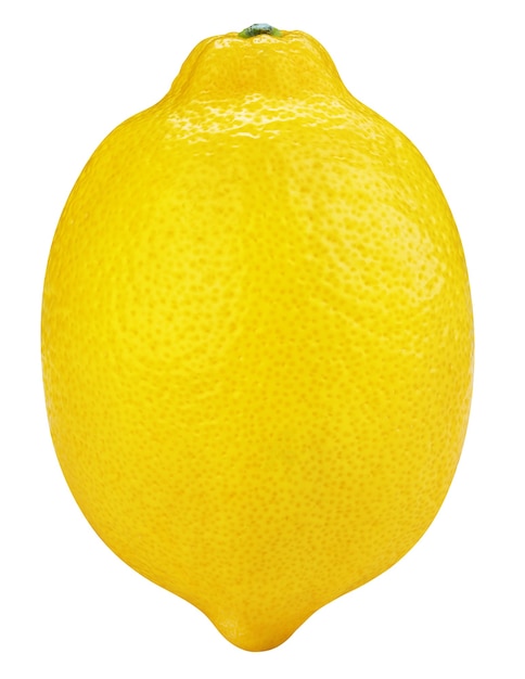 Limão isolado no fundo branco. Fruta limão.