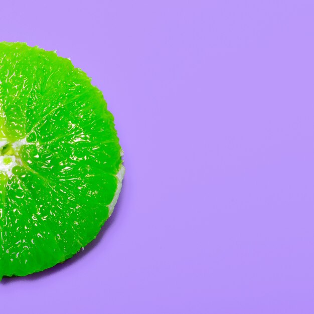 Lime Minimal Art Flaches Design