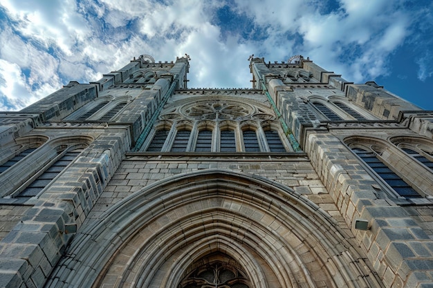 Foto limoges romántica explorando la catedral gótica en el corazón de la ciudad renacentista francesa