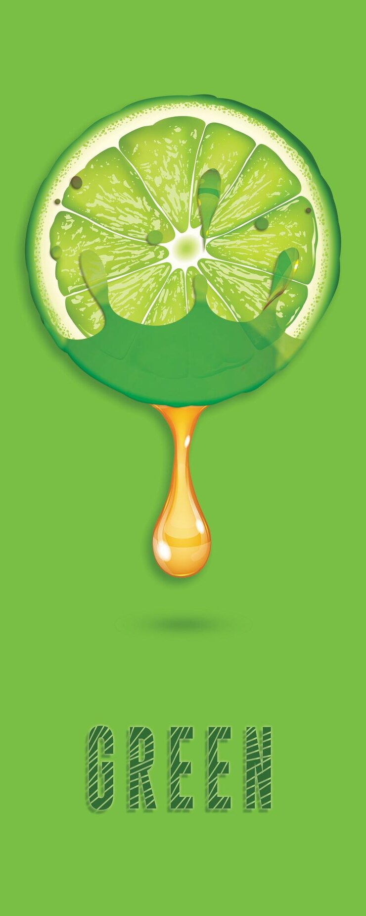 Foto un limón que tiene un limón en él