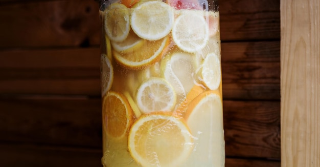 Limonada fresca de verão