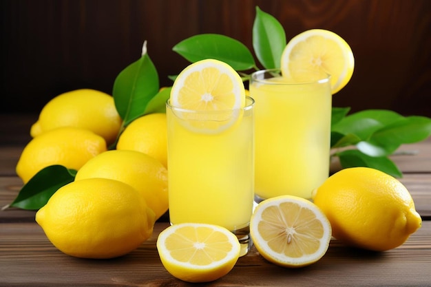 Foto limonada de hierbabuena