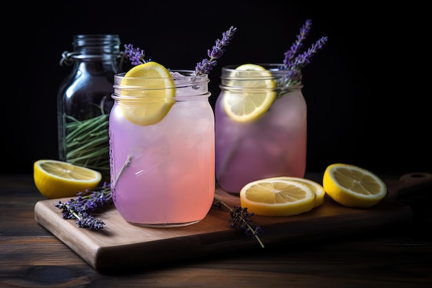 Limonada de lavanda Un toque floral en una bebida clásica de verano