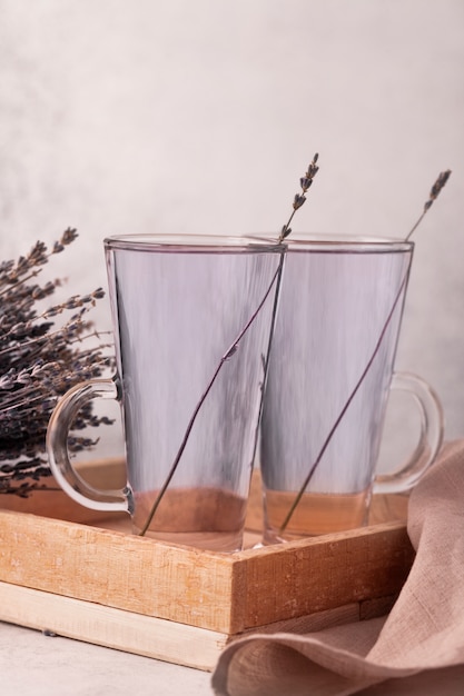 La limonada de lavanda.